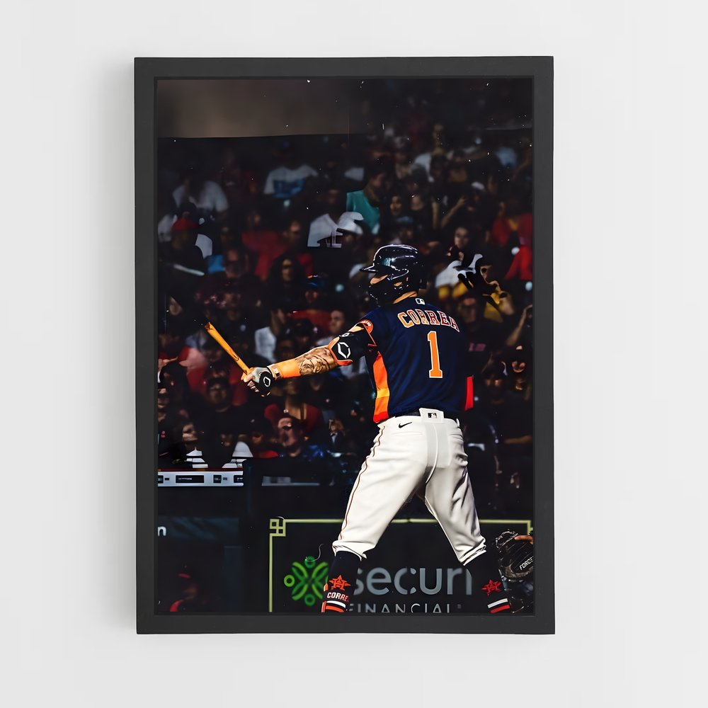 Poster Swing de Carlos – affiche Baseball (vue 2)